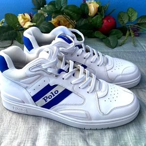 TODAY ONLY Ralph Lauren men’s leather sneakers